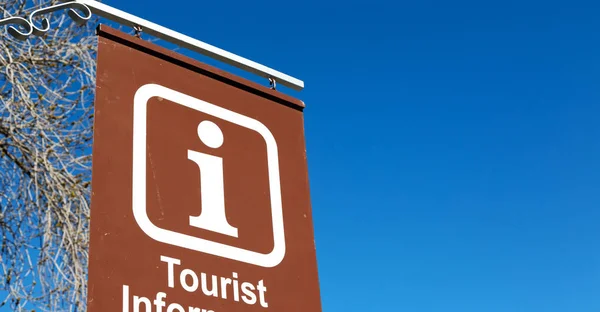 In south africa close up of the tourist information — Stock Photo, Image