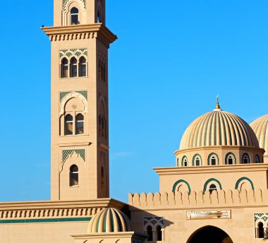Umman muscat oteli eski Camii Minare ve din gökyüzü temizleyin