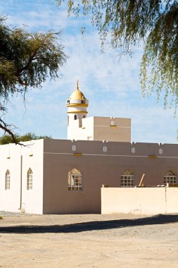 Umman muscat oteli eski Camii Minare ve din gökyüzü temizleyin