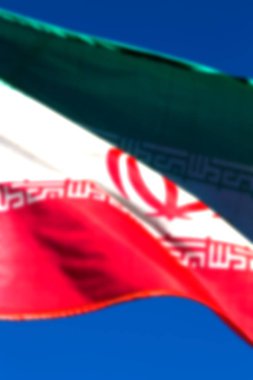 İran İran dalgalanan bayrak 