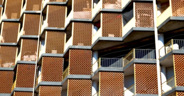 In Südafrika alte Terrasse im Stadtzentrum — Stockfoto