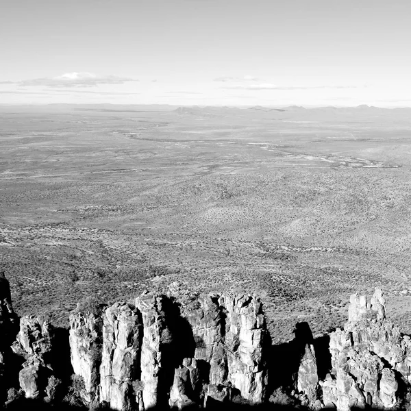 荒廃の南アフリカ共和国谷 — ストック写真