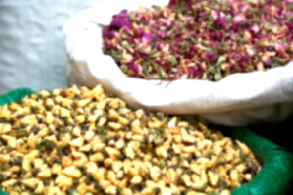 Dans le bazar ingrédient d'épice de marché pour les aliments — Photo