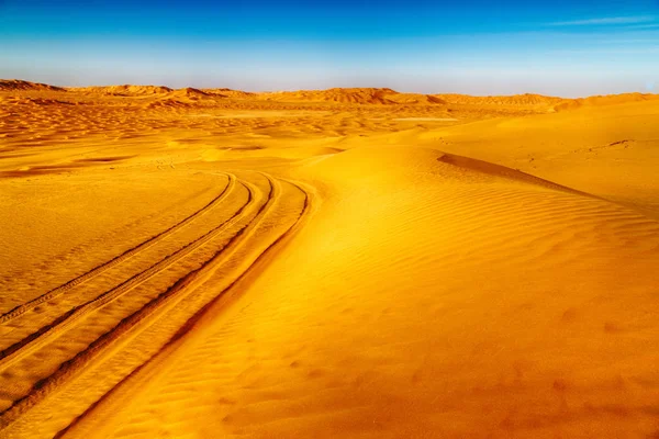 In oman old desert — Stock Photo, Image