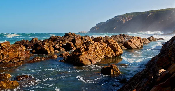 In south africa   sky  ocean    reserve — Stock Photo, Image