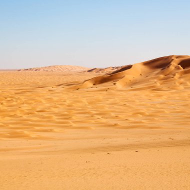 En düşük rub al hali boş çeyrek ve açık Umman eski çöl 