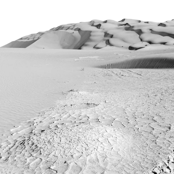 Em oman velho deserto esfregar al khali o quarto vazio e ao ar livre — Fotografia de Stock