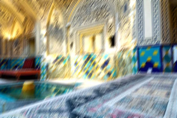 이란 함만 카펫에서 — 스톡 사진