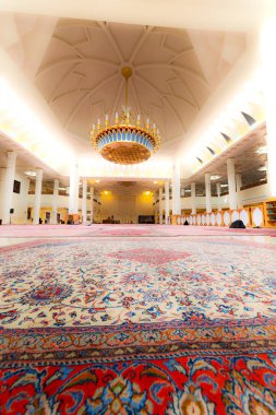İran'da eski antika cami içinde 