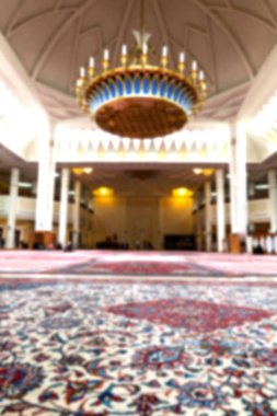 İran'da eski antika cami içinde 