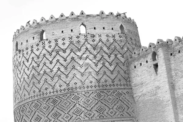 W Iranie stary zamek — Zdjęcie stockowe