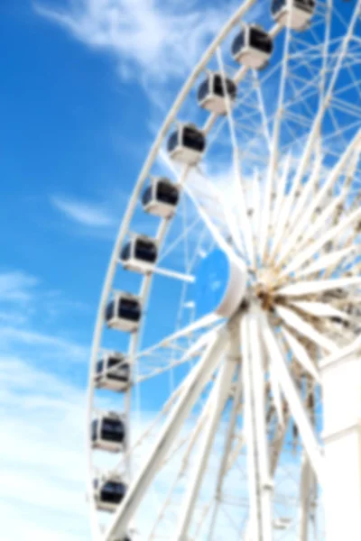 In south africa close up of the blur ferris weel — Stock Photo, Image