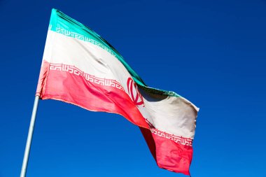 İran İran dalgalanan bayrak 