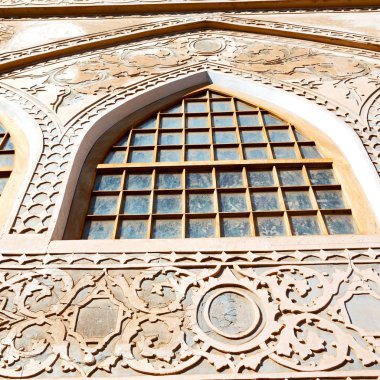 İran'da eski mimari pencere