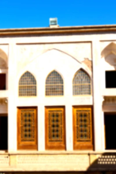 W Iranie stare okna architektura — Zdjęcie stockowe