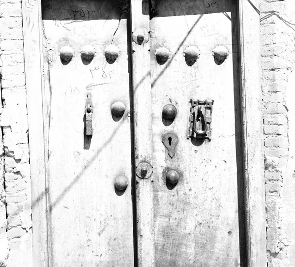 In iran old  door — Stock Photo, Image