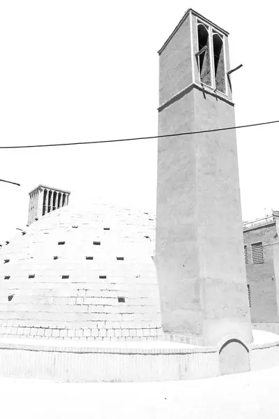 Irán yazd városában a régi szél torony — Stock Fotó
