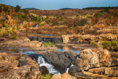 Güney Afrika nehir kanyonda 