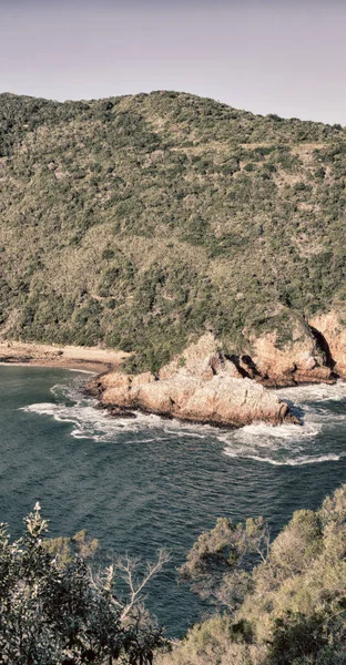 Güney Afrika gökyüzü okyanusta — Stok fotoğraf