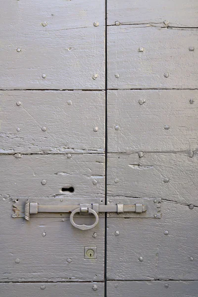 Abstract  house  door      italy           closed   rusty — Stock Photo, Image