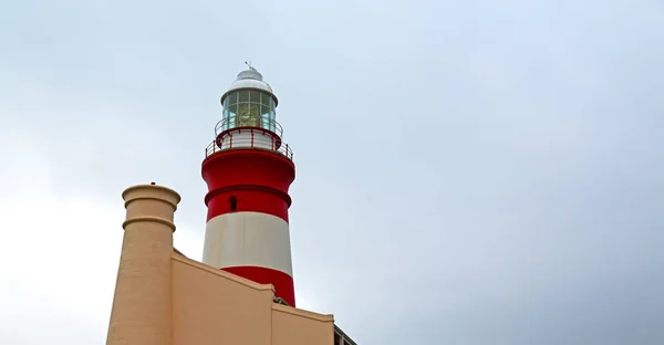 Na costa e no farol da África do Sul — Fotografia de Stock