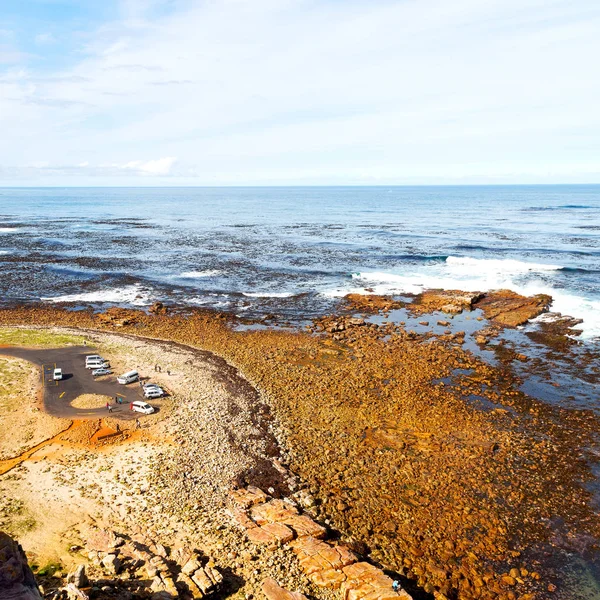 In costa sudafricana e riserva naturale del parco — Foto Stock