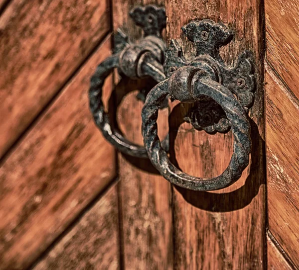 Na África do Sul entrada de porta antiga — Fotografia de Stock