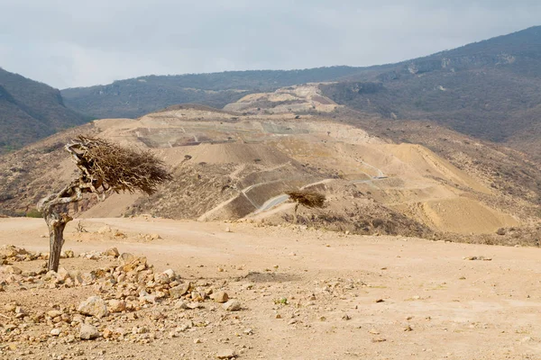 オマーンの古い山を峡谷します。 — ストック写真