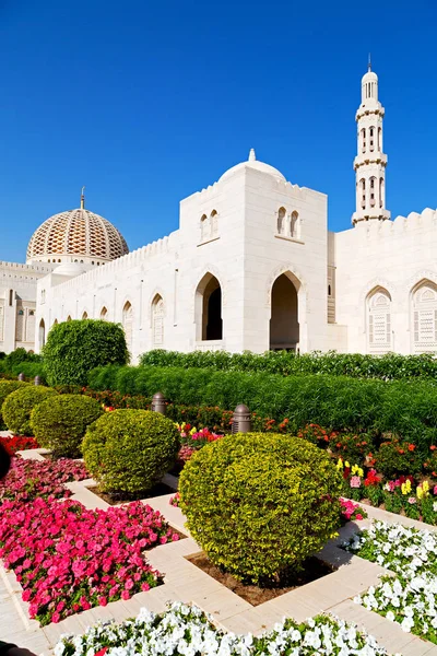 In oman muscat the old mosque — Stock Photo, Image