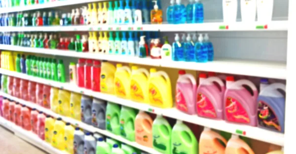 Em iran borrão de supermercado abstracto — Fotografia de Stock
