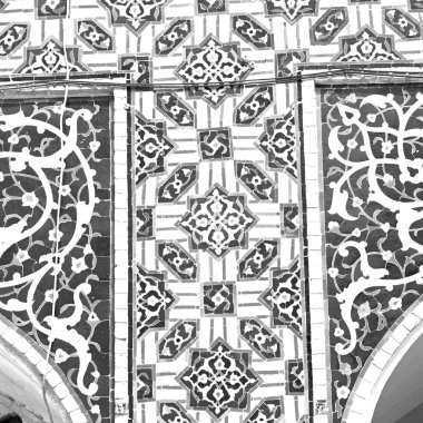 İran'ın eski dekoratif karolar 