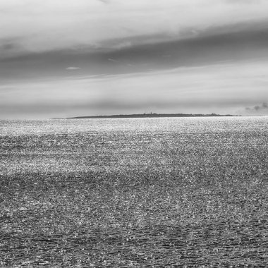    Güney Afrika kıyı şeridi ve ışık