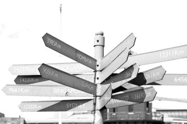 Güney Afrika'da yakın çekim göstergesi kutup