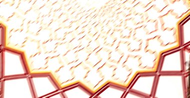 İran'ın eski dekoratif karolar 