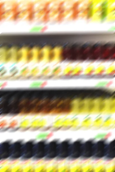 In iran abstract supermarket blur — Stock Photo, Image