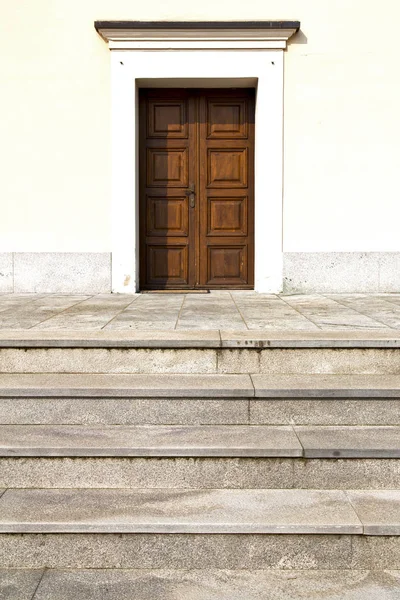 Cadrezzate abstrato madeira lombardia — Fotografia de Stock