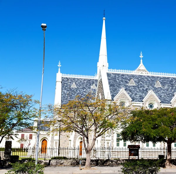  Güney Afrika eski kilisede şehir merkezinde  