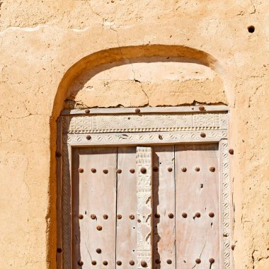 Umman eski ahşap kapı