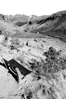   Güney Afrika ıssızlık vadisinde 