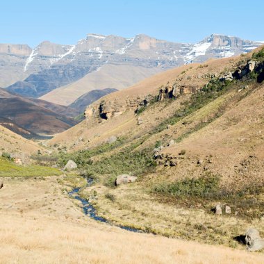   Güney Afrika ıssızlık vadisinde 