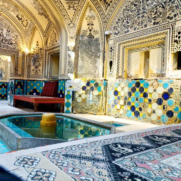 In iran Hamam tapijt — Stockfoto