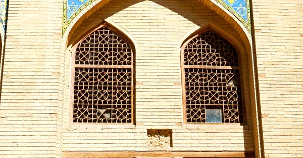 在伊朗的旧的装饰瓷砖 — 图库照片