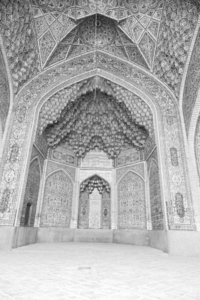 In iran the old    mosque — Stock Photo, Image