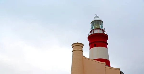 Na costa e no farol da África do Sul — Fotografia de Stock