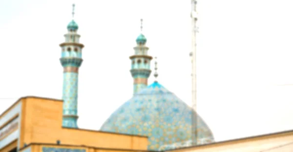 En iran y antiguo minarete de mezquita antigua —  Fotos de Stock