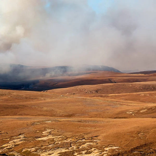 В південноафриканській долині спустошення — стокове фото