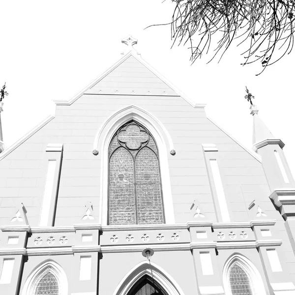 In Südafrika alte Kirche im Stadtzentrum — Stockfoto