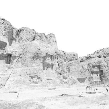 İran'da persepolis yakınındaki 