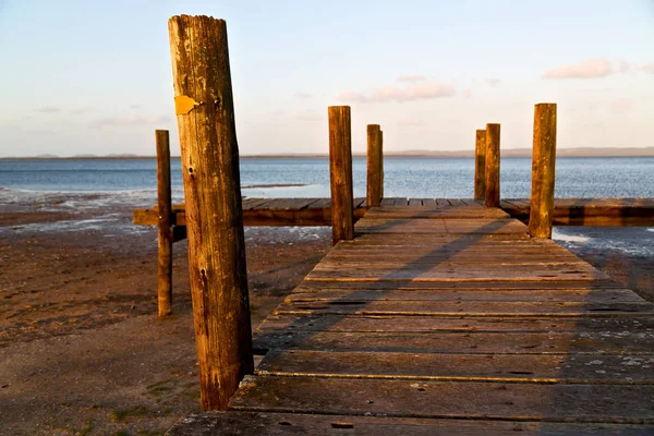 En la reserva natural y muelle de Sudáfrica — Foto de Stock