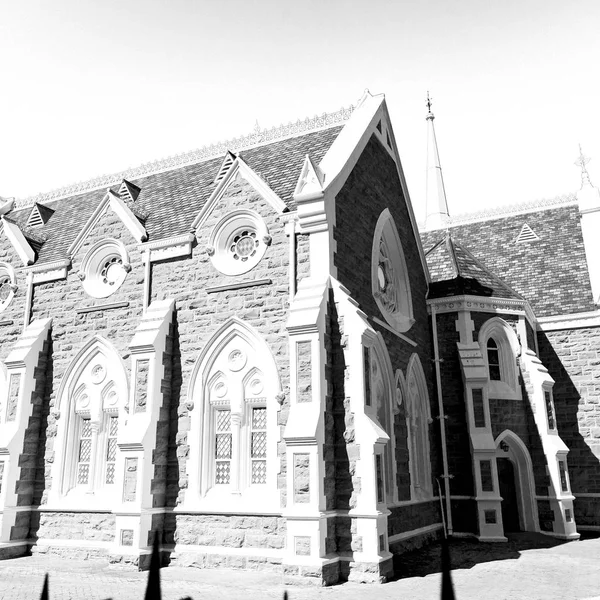In Sudafrica vecchia chiesa nel centro della città — Foto Stock